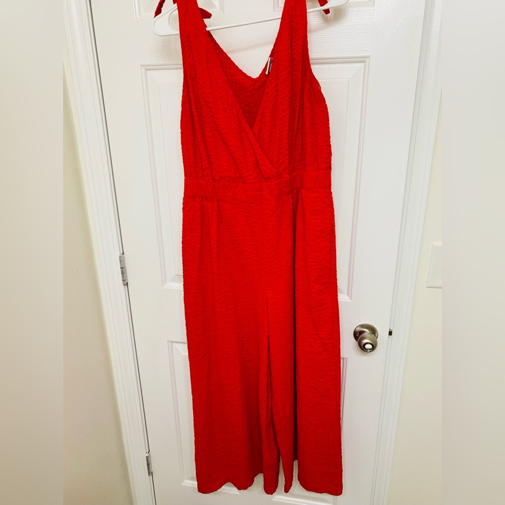 New Day Romper / Red